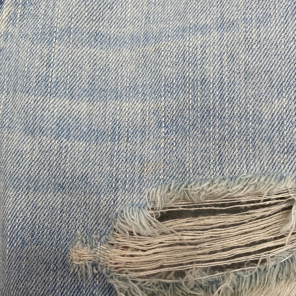 BDG Freja Vintage Fit Shorts Denim Cutoff Distressed Mid Rise Beach Boho Size 24 - Picture 9 of 11